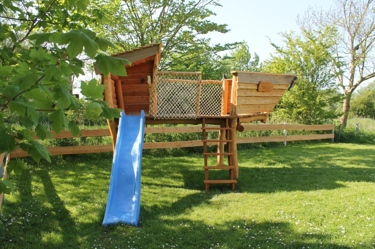 Ferienwohnung Landtraum Klanxbull Bagian luar foto