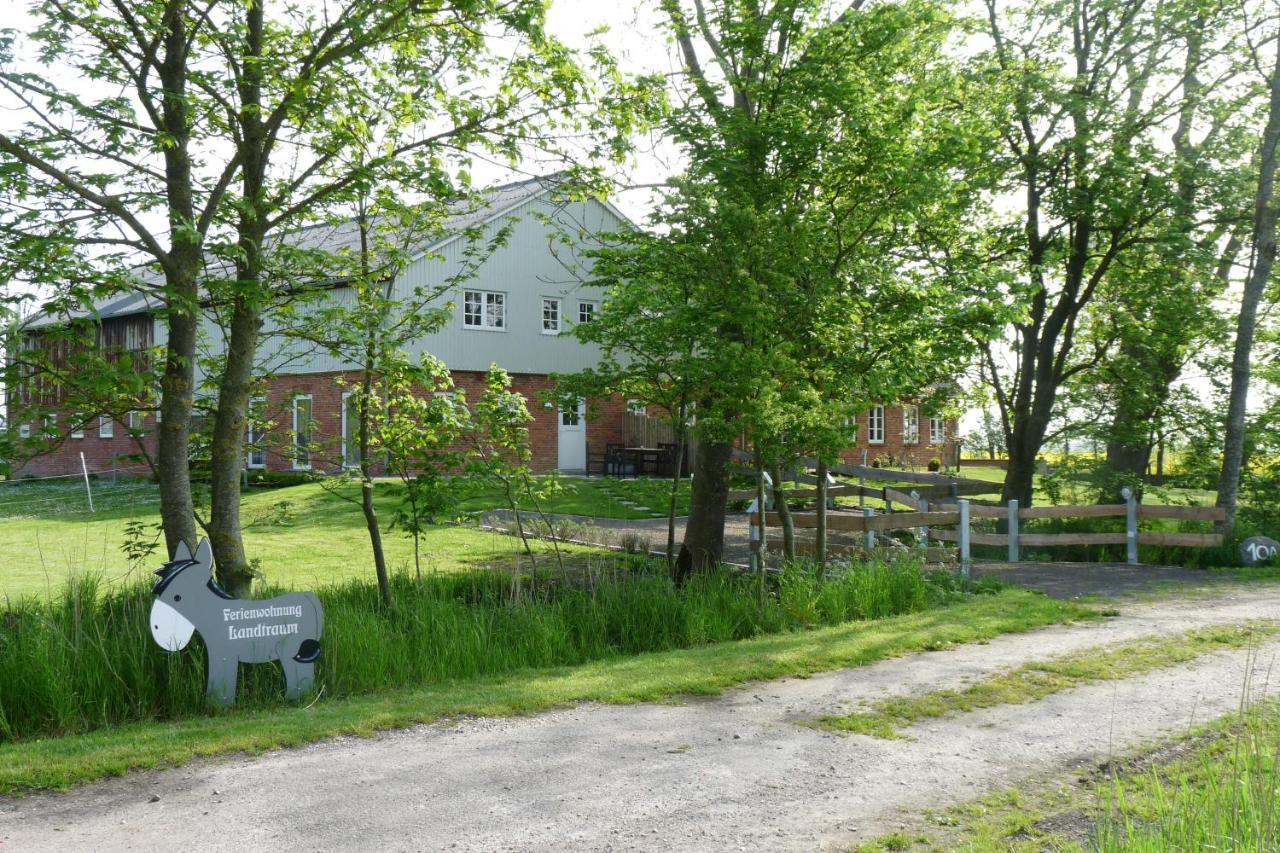 Ferienwohnung Landtraum Klanxbull Bagian luar foto