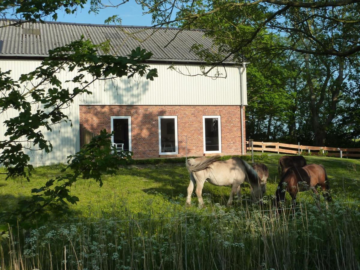 Ferienwohnung Landtraum Klanxbull Bagian luar foto